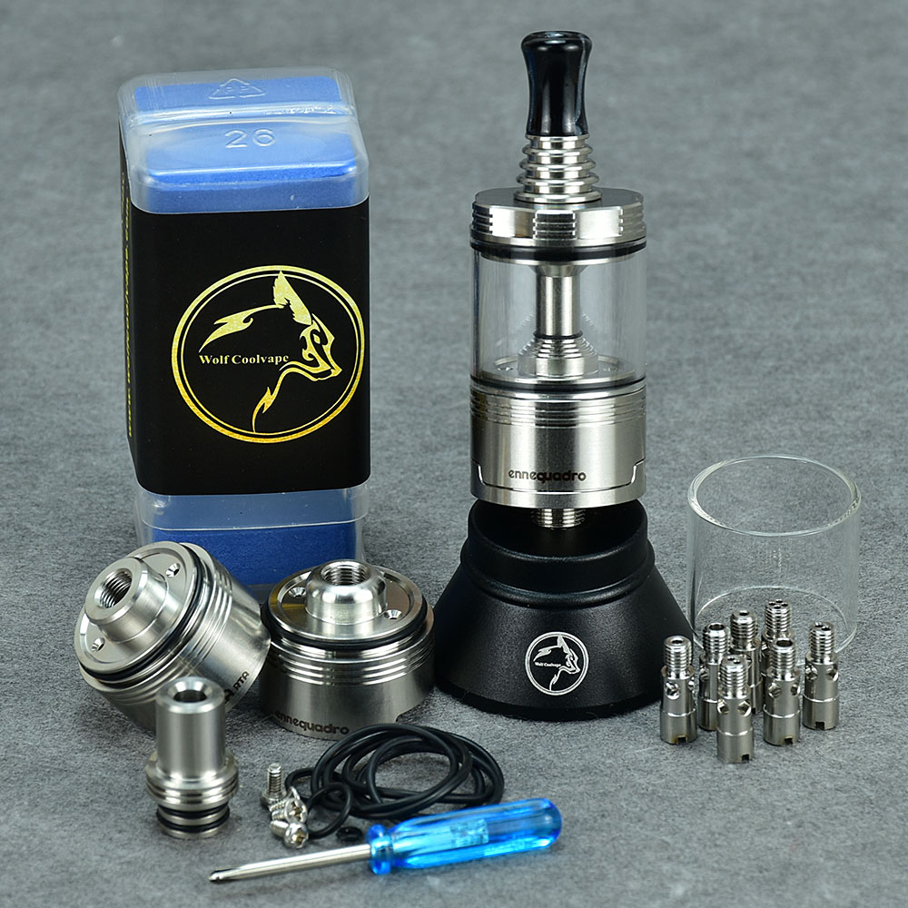 Wolfcoolvape Moka mtl RTA Rebu - Vaping Air บทวิจารณ์และราคา