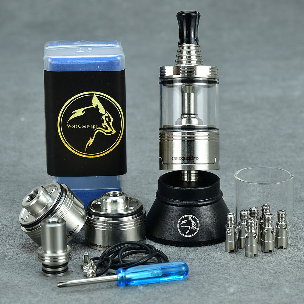 Wolfcoolvape Moka mtl RTA Rebu - Vaping Air บทวิจารณ์และราคา